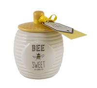 English Tableware Company Bee Happy Bee Sweet Sugar Pot