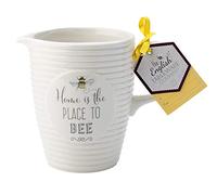 English Tableware Company Bee Happy Jug White