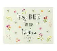English Tableware Company Bee Happy Worktop Saver | Chopping Board | Glass Surface Protector