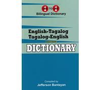 English-Tagalog & Tagalog-English One-to-One Dictionary