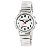 English Talking Women's Watch with Loud Alarm Clock for Visually impaired, Elderly or Blind by 5 Senses (1391)