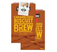 English Tea Bundle for Yorkshire Caramelised Biscuit Brew 40 Tea Bags 112g + Brightdale Kitchen Booklet