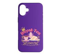 English Tea Party Royalty Pun Tea Lovers Funny Case for iPhone 16 Plus