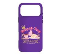 English Tea Party Royalty Pun Tea Lovers Funny Case for iPhone 17 Pro Max