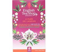 English Tea Shop A Pure Sri Lankan, 20 Fairtrade & Organic Tea Bags, 5 Authentic Sri Lankan Tea Flavours