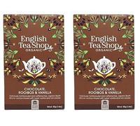 English Tea Shop - Chocolate, Rooibos & Vanilla - 20 Tea Bag Sachets, 40 g (Pack of 2)