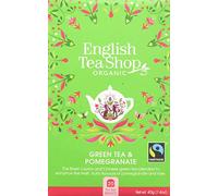 English Tea Shop - Green Tea Pomegranate - 20 Sachet Envelope - 40g