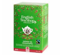 English Tea Shop - Green Tea & Pomegranate - Pack of 3 ( 20 Tea bag each , Total 60 Tea bag )