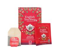 English Tea Shop - Organic English Breakfast 20 Tea Bag Sachet - 50g