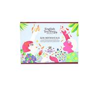 English Tea Shop Organic Gin Botanicals - 12 Pyramid Tea Bags Gift pack with 3 different Natural Botanical Blends