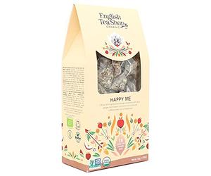 English Tea Shop Organic Happy Me Loose Leaf - 15 Loose leaf pyramid tea bags