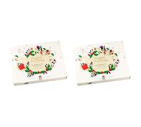 English Tea Shop Organic Premium Holiday Collection Gift Pack - 48 Tea Bags Sachets - 6 Different Flavours. (Pack of 2)