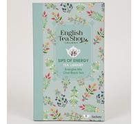 English Tea Shop Sips of Energy Tea Library - 8 Tea Bag Sachets