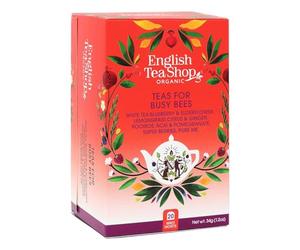 English Tea Shop Teas for Busy Bees Tea Bag Sachets, 20-Piece