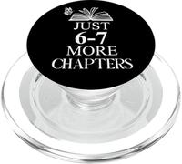 English Teacher 67 Book Just One More Chapter 6-7 Reading PopSockets PopGrip for MagSafe