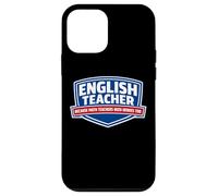 English Teacher Because Math Teachers Need Heroes Too Funny Case for iPhone 12 mini