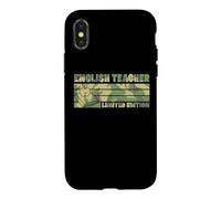 English Teacher Limited Edition Retro 70s Style Teacher Case for iPhone X/XS