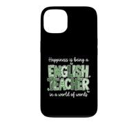 English Teacher World of Words Language Educator Case for iPhone 13