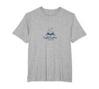 English Teachers Have Class T-Shirt, Men's Big and Tall, Heather Grey, 4X Tall