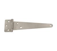 English Tee Hinge, 6mm Knuckle, Brushed Finish, Grade 316 Stainless Steel (150mm)