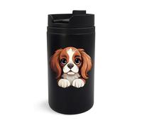 English Toy Spaniel Dog Fur Baby Travel Mug, Travel Tumbler, Insulated Coffee Cup, Portable Mug
