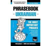 English-Ukrainian phrasebook and 3000-word topical vocabulary: 305 (American English Collection)