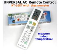 English version air conditioner remote control replacement English Version expanding its functions and uses New smart chip power-off memory without losing code (KT-16ET)