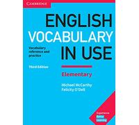 English Vocabulary in Use Elementary Book with Answers