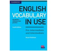 English Vocabulary In Use Pre-Intermediate Angielski Polska Książka Polish Book