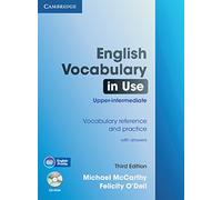 English Vocabulary in Use - Upper-intermediate (Third Edition). Book with answers and CD-ROM