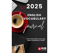English Vocabulary Journal: Learn new words everyday, make English a habit!