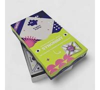 English Vocabulary Puzzle Synonyms Level 2 Educational Set with 20 Matching Puzzles for Learners and Adults