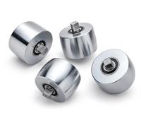 English Wheel Anvil Set 4 Piece, 3, 4, 6 & 8 Inch Radius Rollers | Sheet Metal Forming, Automotive Bodywork, Panel Beating, Vehicle Restoration, For Model 14156