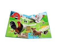 English Words Söund Book For Kids, With 13 Themes 300+ Words, 26.8x19.7x2cm, Interactive Talking Book With Real Sounds, Educational Toy Books, Engaging Reading Practice, For Everyday Use At Home