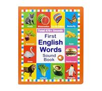 English Words Speaking Book - Kids Vocabulary Learning Book, Interactive English Words Study Companion for Preschoolers, Educational Language Practice Books for 2-6 Years Old Girls Boys