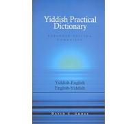 English-Yiddish/Yiddish-English Practical Dictionary – Expanded Romanized Edition