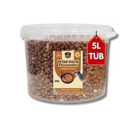 English's Peanuts 5LTub Premium Bird Food - High Protein Peanuts for Wild Birds, Rich in Healthy Fats, Fibre & Vitamins, Ideal for Feeders, Supports Bird Health, Clean & Fresh Wild Bird Food