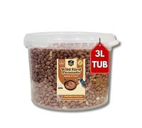 English's Peanuts Premium Bird Food - High Protein Peanuts for Wild Birds, Rich in Healthy Fats, Fibre & Vitamins, Ideal for Feeders, Supports Bird Health (3-Litre Tub)