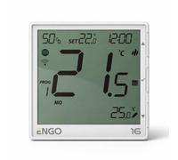 Engo Eone-16W Smart Thermostat Wifi Programmable 16A Underfloor Heating - White