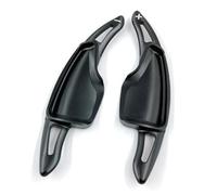 ENGOER Compatible with Chevrolet C7 for Corvette 2015 2016 2017 2018 2019 1 Pair Car Steering Wheel Shift Paddle Extension Sticker Accessories(Red)