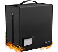 ENGPOW Fireproof CD Wallet Storage Box for Home Office Car