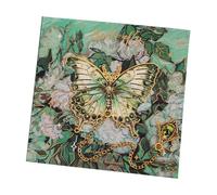 Engraved Butterfly Bookmarks Vintage Metal with Pendant Reading Book Page Divider for Book Lover Nature Themed Set