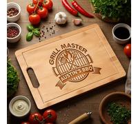 Engraved Custom Cutting Board for Parents, Unique Gift for Mom and Dad on Anniversary, Birthday, Christmas, or Father's and Mother's Day