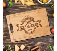 Engraved Cutting Board Board Custom Gifts for Men Who Love Grilling Great for Dad, Husband, or Father-in-Law
