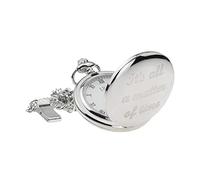 Engraved Design It's All a Matter of Time Pocket Watch (XCPW10)