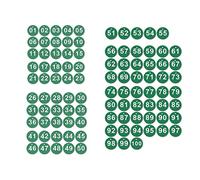 Engraved Discs Table Numbers Tags Locker, ID Number Tags Engraved Tags Key Tags ID Tags Without Key Rings for Hotel Supermarket Lockers Dormitory Keys(Green Number 1-100)
