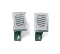 Engraved Irish Family Crest Cufflinks - Custom Engraved Surname Coat of Arms, Heritage Gift for Men