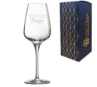 Engraved Novelty Wine Glass with Yes I Really do Need All These Dogs Design, Laser Engraved, Gift Box Included, Dog Lover Gift, Funny Dog Gift, Add an Optional Personalised Message