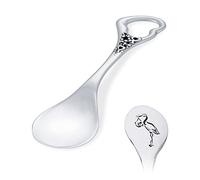 Engraved Silver Keepsake Spoon - Polished 925 Sterling Silver Decorative Collectible for Christening or Birthday