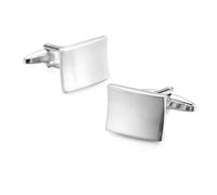 Engraved Simple Smooth Cufflinks, Shirt Cufflinks, Daily Accessories, Suitable for Anniversary and Birthday Gifts